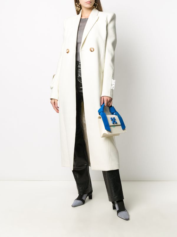 off white duster coat