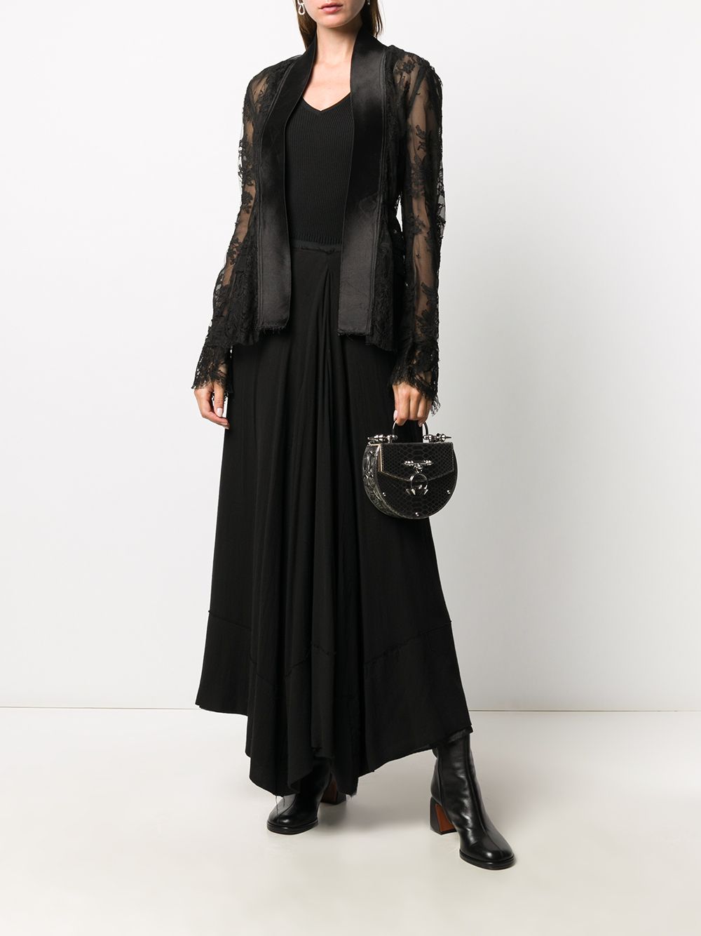 фото Marc le bihan sheer lace cardigan