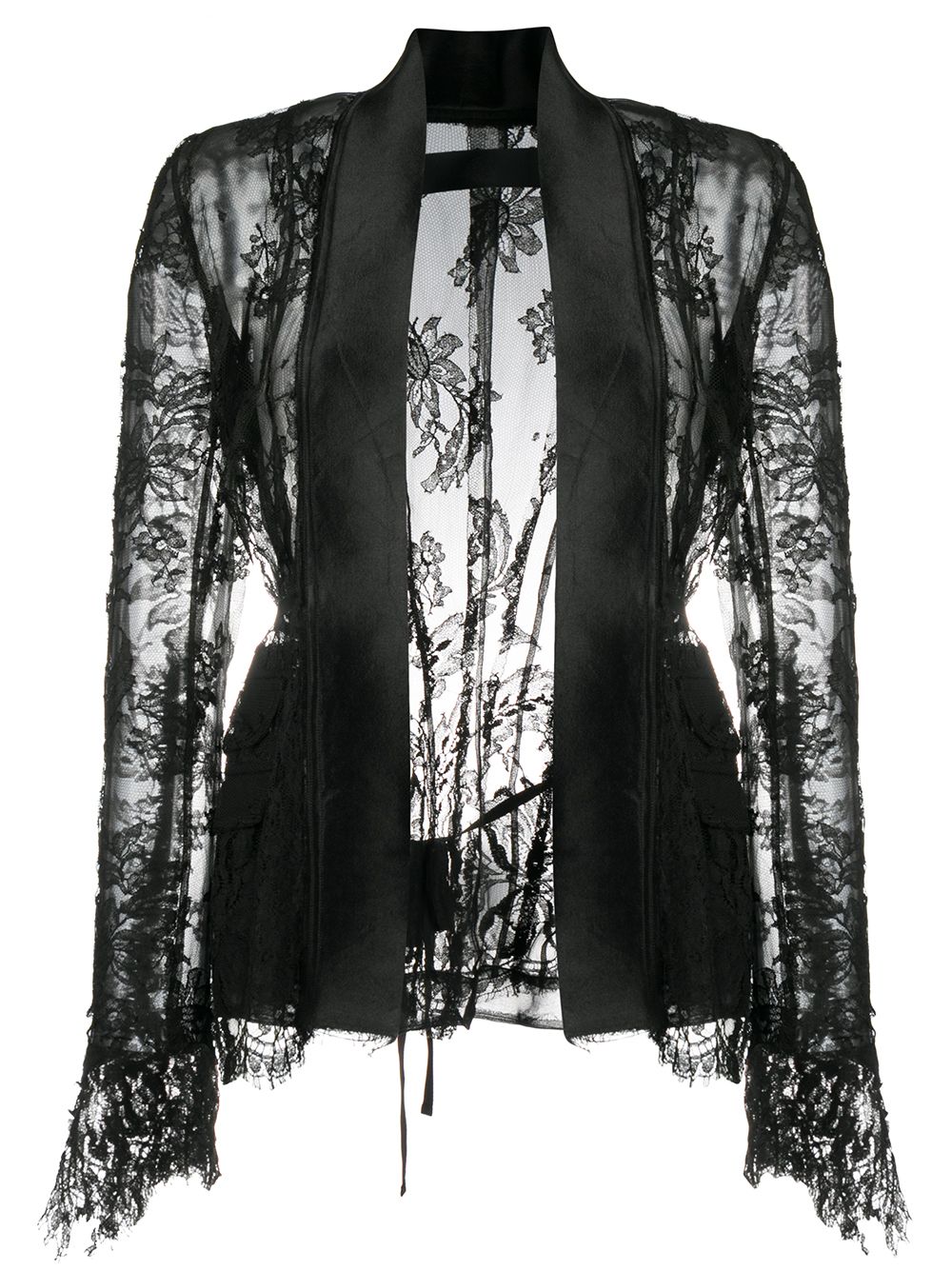 фото Marc le bihan sheer lace cardigan