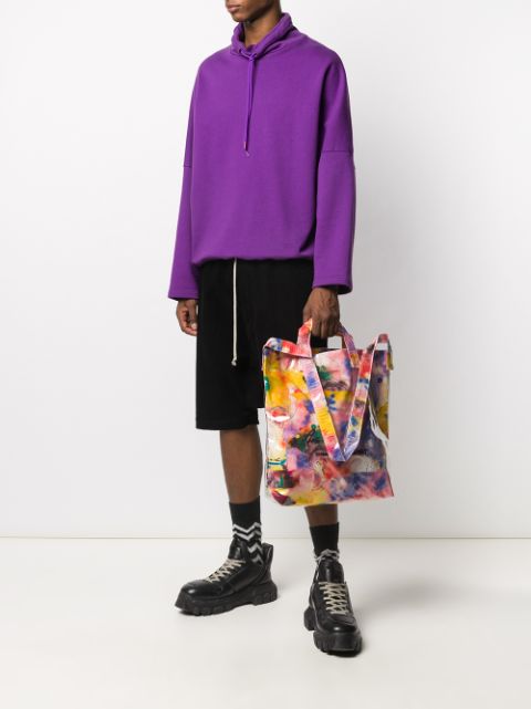 comme des garcon shirt tote