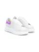 Image 1 of Alexander McQueen Kids holographic platform sneakers