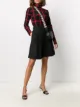 الصورة 2 من Stella McCartney كنزة كاروهات برقبة عالية مطوية