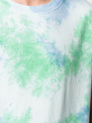 logo patch tie-dye T-shirt展示图