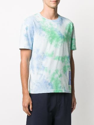 logo patch tie-dye T-shirt展示图