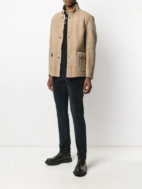 eleventy leather jacket