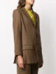 ETRO blazer a cuadros con botones