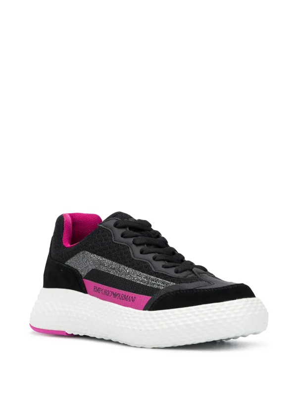 armani platform sneakers