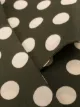 Aspesi polka dot silk scarf