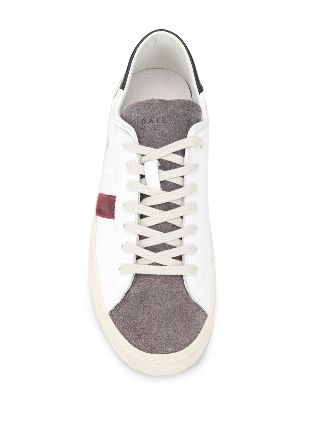 Hill colour-block leather sneakers展示图