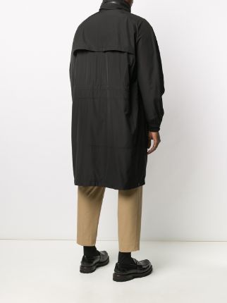 hooded mid-length coat展示图
