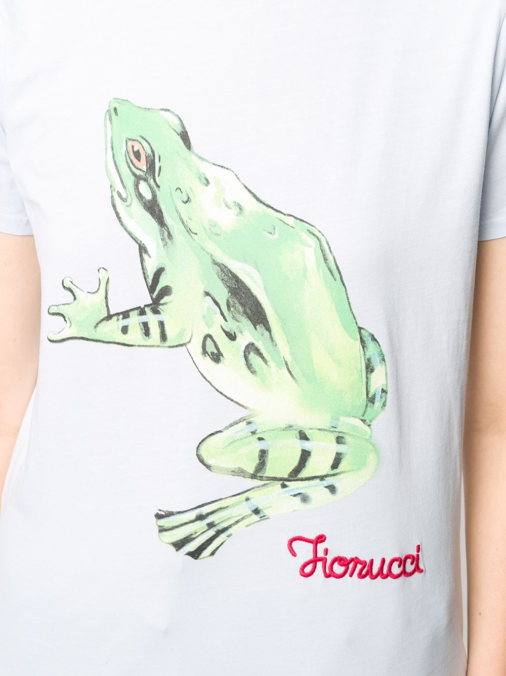 фото Fiorucci футболка woodland с принтом frog