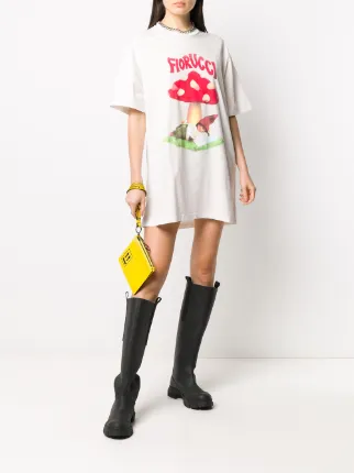 Mushroom T-shirt dress展示图