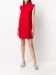 MSGM ruffle-detail shift dress