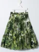 Image 2 of Dolce & Gabbana Kids palm print tiered skirt