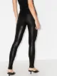 Spanx faux-leather high-rise leggings
