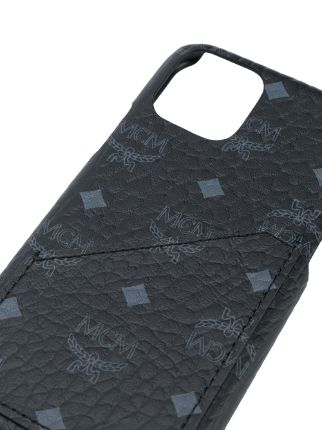 Visetos logo-print iPhone 11 Pro case展示图