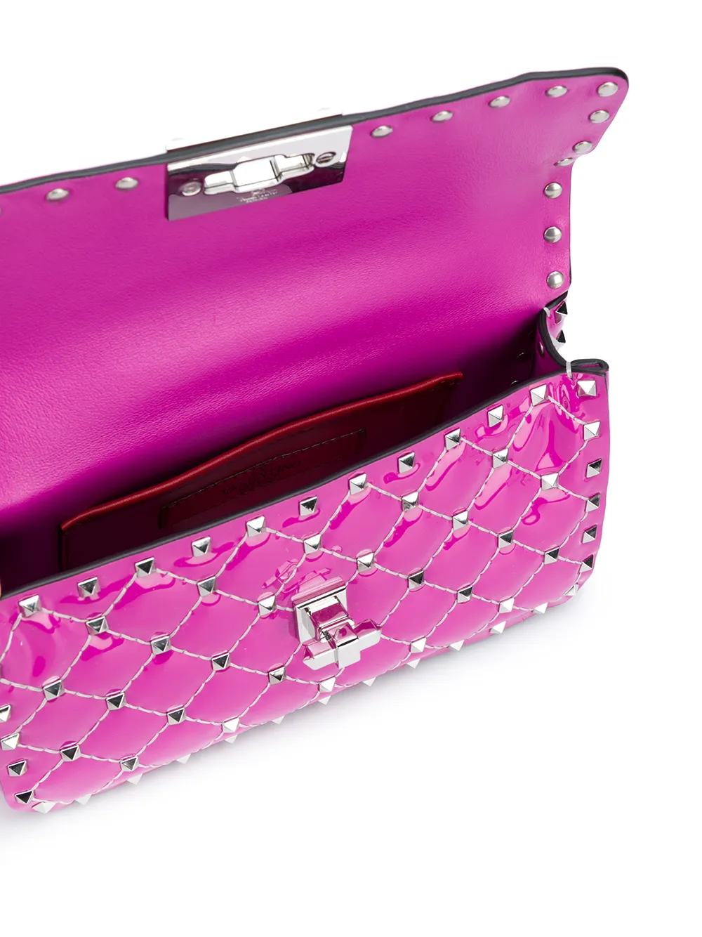 фото Valentino garavani стеганая сумка-тоут rockstud