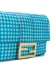 Fendi شنطة كروس بنقش جينغهام