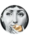 Fornasetti Tema E Variazioni Apple plate - White