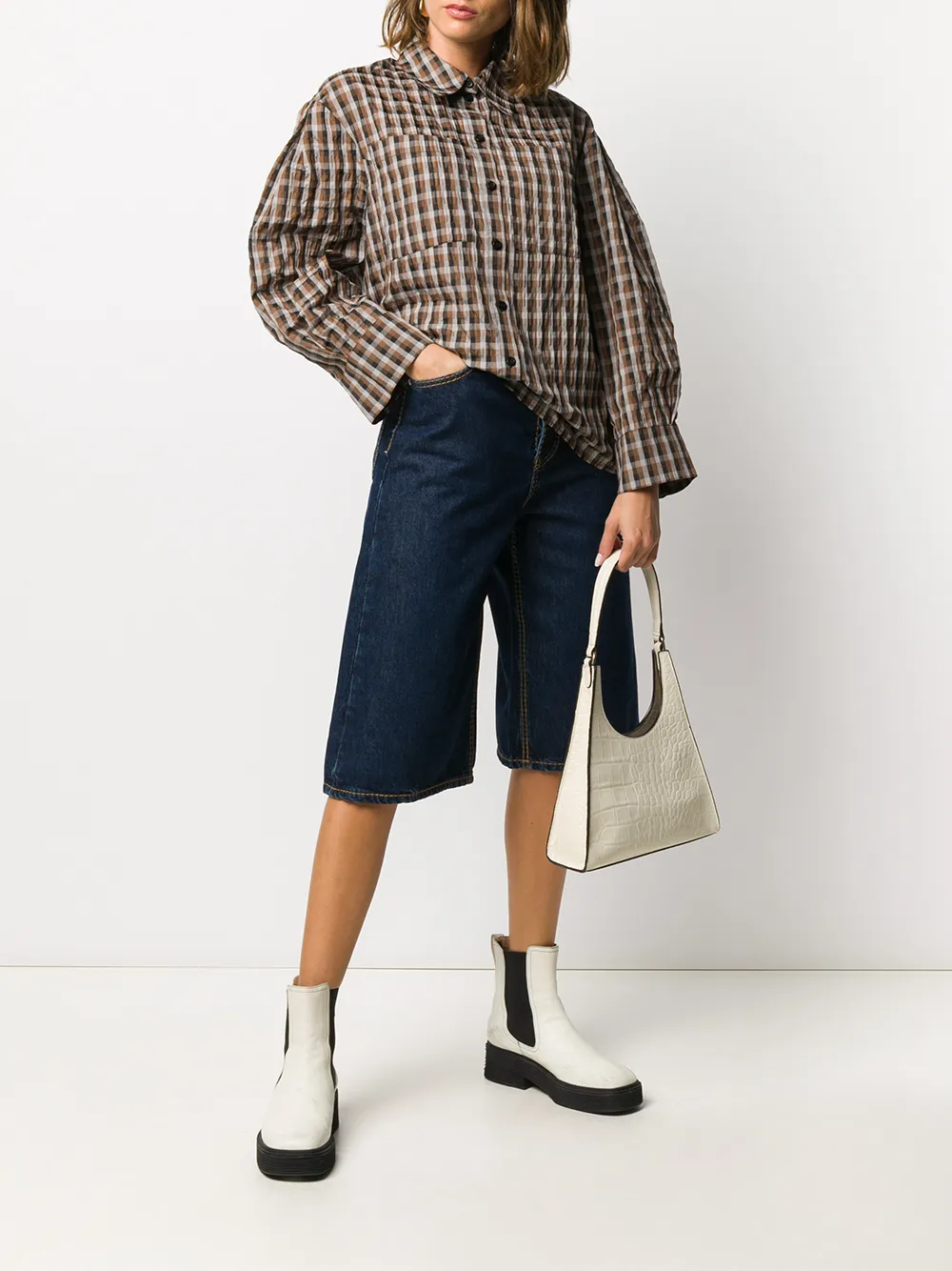 Baum Und Pferdgarten Blouse met pofmouwen - Bruin