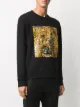 Just Cavalli leopard cut-up print sweatshirt