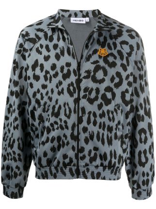 Kenzo leopard 2025 print coat