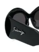 Balenciaga Eyewear oversized round-frame sunglasses