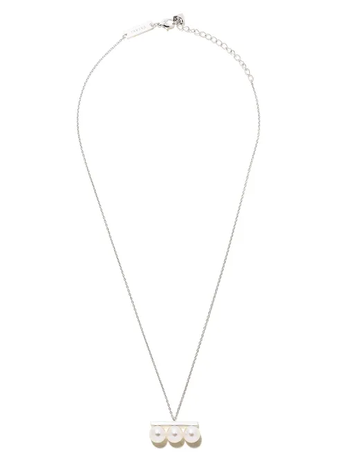 Collier Balance Neo en or blanc 18ct orné de perles Akoya - TASAKI - Modalova