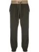 Image 1 sur Moncler pantalon de jogging à bandes latérales