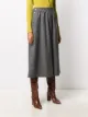Fendi pleat-detail mid-length skirt