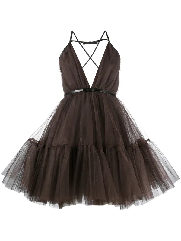 tulle mini dress