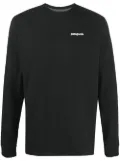 Patagonia P-6 long-sleeved T-shirt - Black