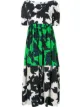 Image 1 of Delpozo color-block abstract dress