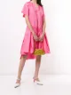 الصورة 2 من Delpozo فستان بطبقات وتصميم واسع