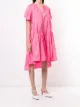 Delpozo فستان بطبقات وتصميم واسع