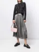 Image 2 of Delpozo embellished embroidered check jumper