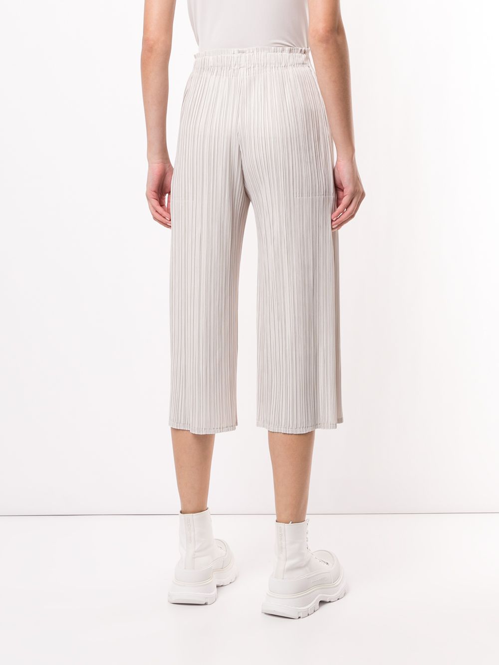 фото Pleats please issey miyake укороченные брюки со складками