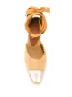 CASTAÑER metallic toe espadrilles
