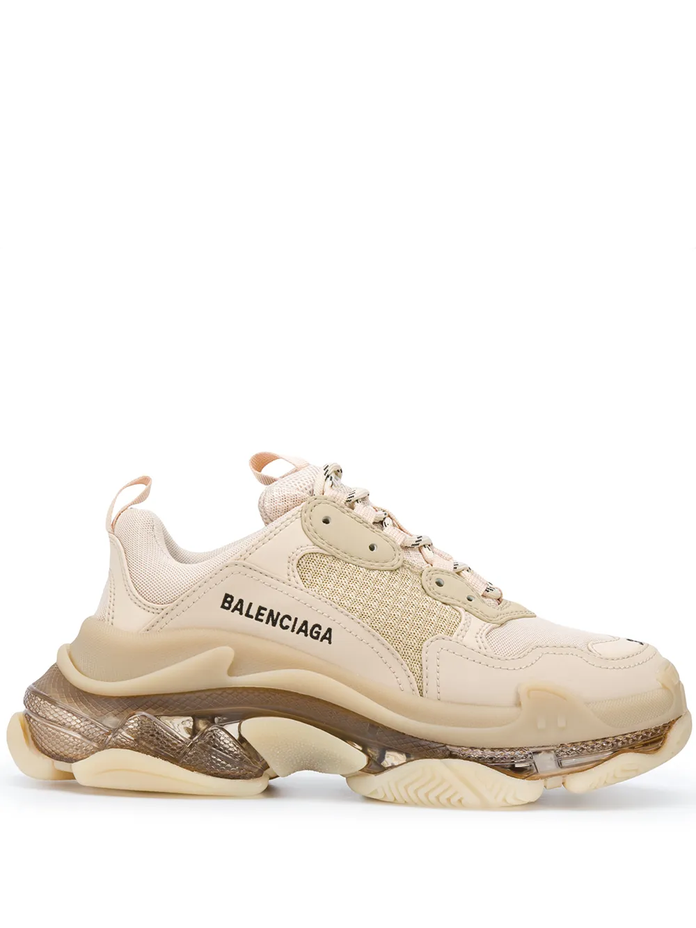 Balenciaga Triple S Clear Sole Sneakers - Farfetch