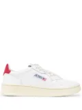 Autry contrasting heel sneakers - White