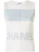 Image 1 of Chanel Pre-Owned 2000 logo knitted top