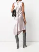 الصورة 2 من Ann Demeulemeester فستان غير متساوي الطول