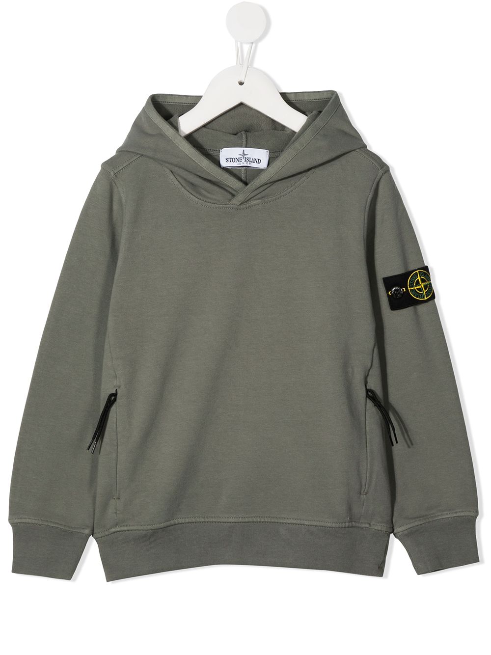 фото Stone island junior худи с логотипом