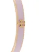 Tory Burch logo-plaque enamel bangle