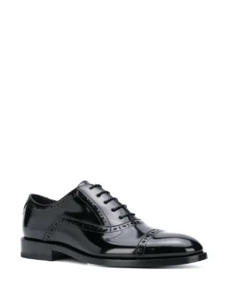 Falcon brogue-detail Oxford shoes展示图