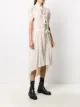 Ann Demeulemeester فستان غير متساوي الطول بكرانيش