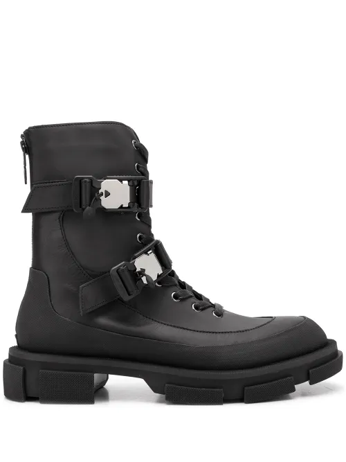 Both bottines à lacets - Noir - Both - Modalova