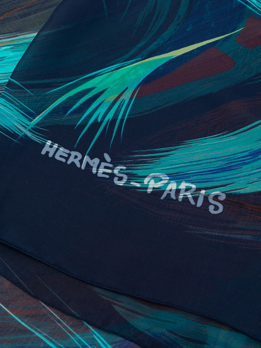 фото Hermès шарф eiffel tower pre-owned