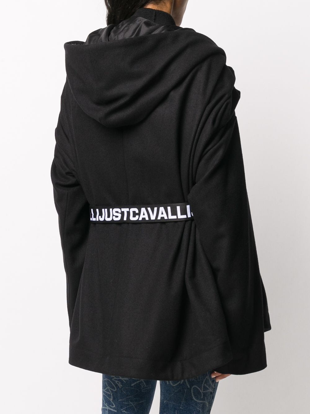 фото Just cavalli куртка с капюшоном и логотипом