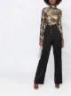 الصورة 2 من Just Cavalli بنطال هاي ويست بقصة واسعة